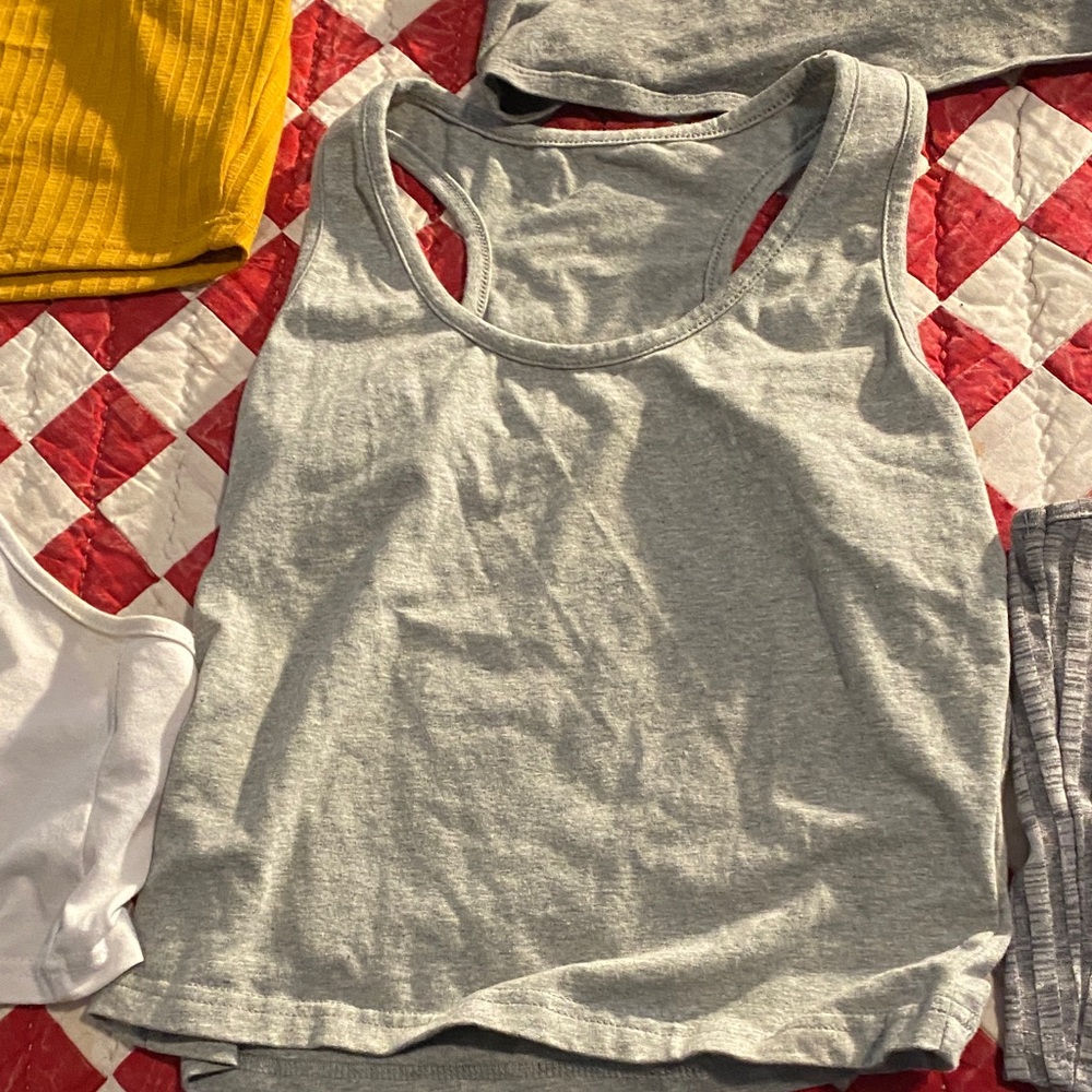 Colorful Crop Tank Top Collection - Picture 3 of 16